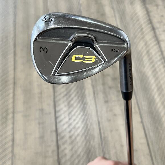 MAXFLI Other - Maxfli C3 52° Gap Wedge GW 52-08 RH True Temper Steel Shaft 35.75" Golf Pride